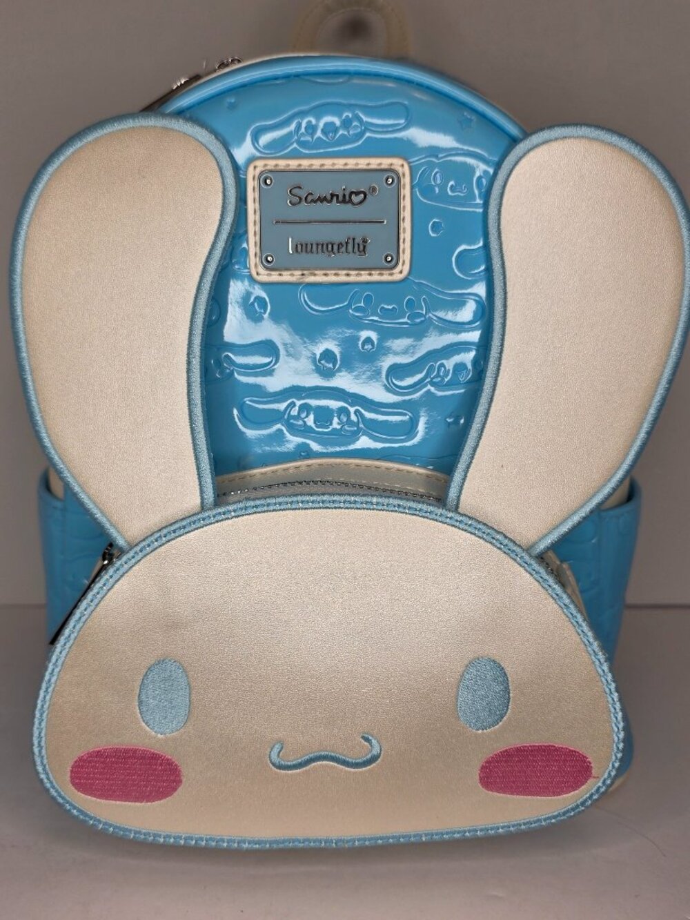 Loungefly Sanrio Cinnamoroll Moveable Ears Mini Backpack Shimmer NWT